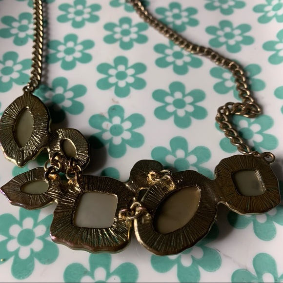 Gemstone Statement Necklace - Picture 4 of 7